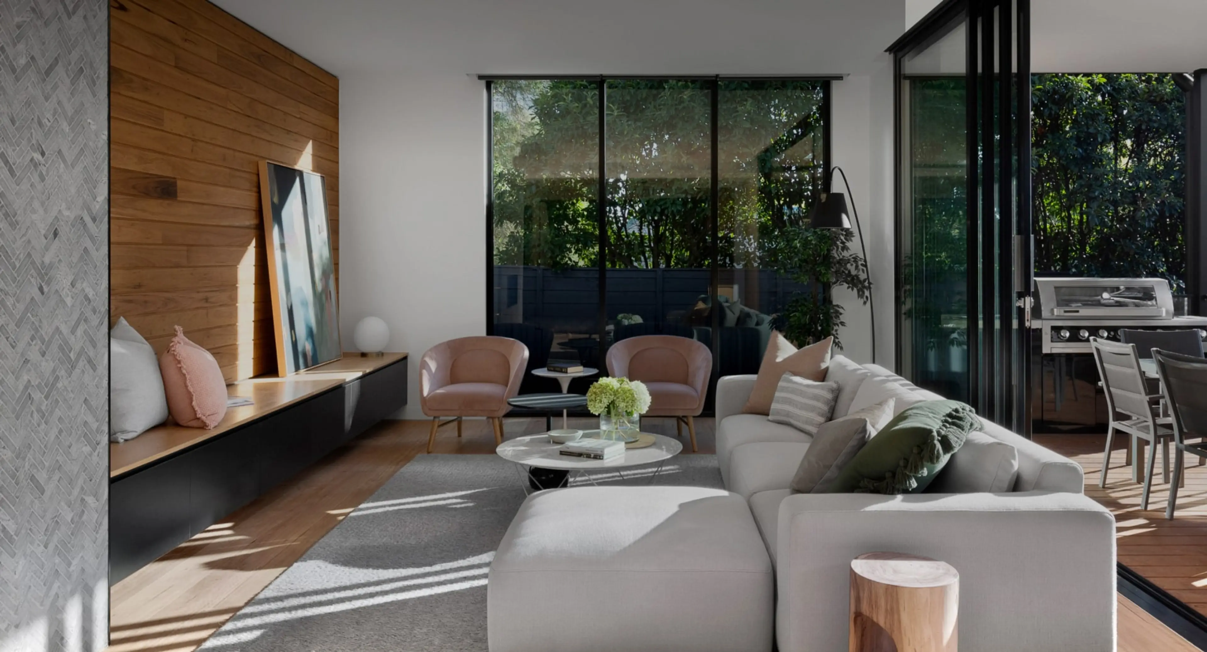 Living room of a modern home